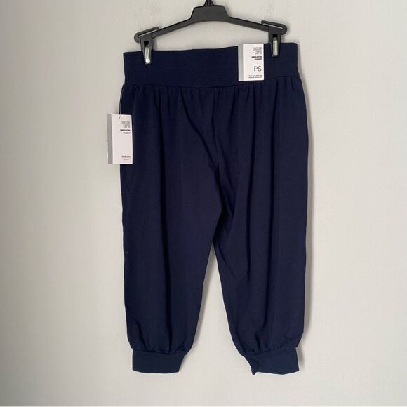 Style & Co Sport Relaxed Fit Jogger Capri Blue PS - Picture 2 of 3